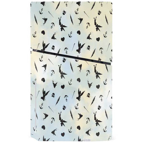 Disney Tinker Bell Fairy Size Pattern PS5 Slim Disk Bundle Skin