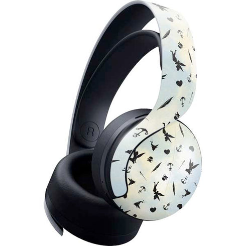 Disney Tinker Bell Fairy Size Pattern PULSE 3D Wireless Headset for PS5 Skin