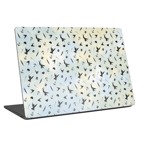 Disney Tinker Bell Fairy Size Pattern Universal Laptop 11in (8.8 x 6.2in) Skin
