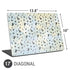 Disney Tinker Bell Fairy Size Pattern Universal Laptop 17in (13.8 x 10in) Skin