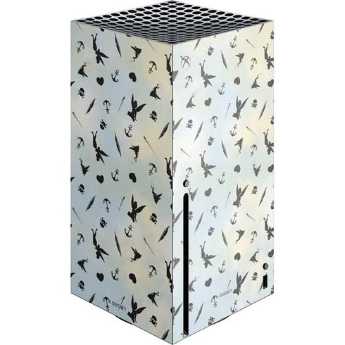 Disney Tinker Bell Fairy Size Pattern Xbox Series X Console Skin