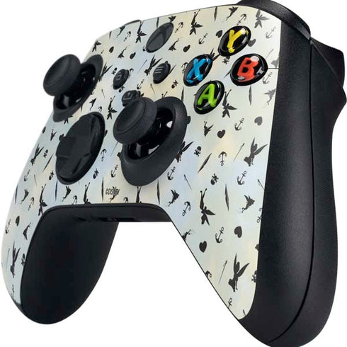 Disney Tinker Bell Fairy Size Pattern Xbox Series X Controller Skin