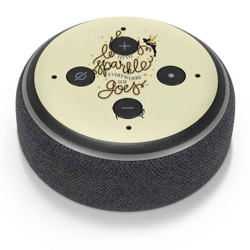 Disney Tinker Bell Leave A Little Sparkle Amazon Echo Dot Skin