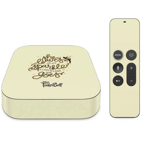 Disney Tinker Bell Leave A Little Sparkle Apple TV Skin