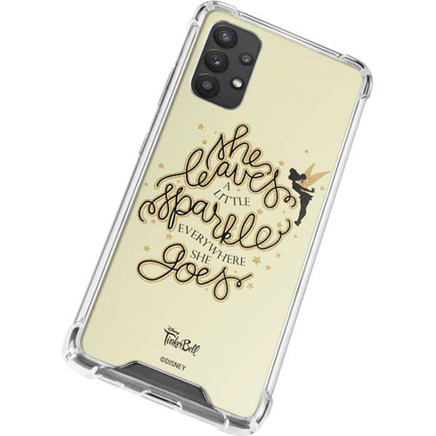 Disney Tinker Bell Leave A Little Sparkle Galaxy A32 5G Clear Case