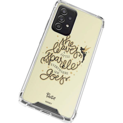 Disney Tinker Bell Leave A Little Sparkle Galaxy A52 5G Clear Case