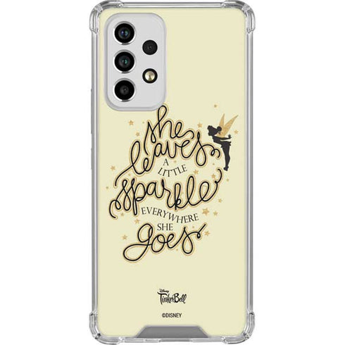 Disney Tinker Bell Leave A Little Sparkle Galaxy A53 5G Clear Case