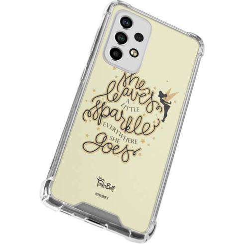 Disney Tinker Bell Leave A Little Sparkle Galaxy A53 5G Clear Case