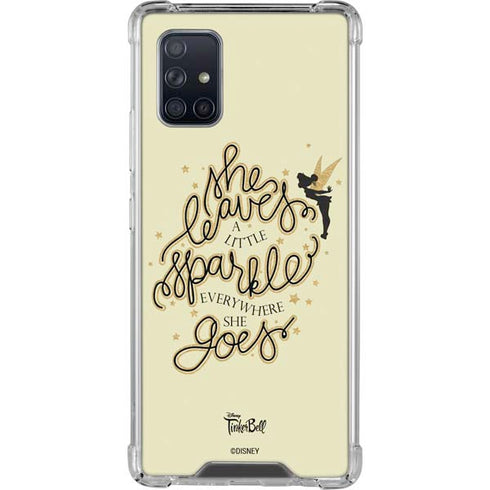 Disney Tinker Bell Leave A Little Sparkle Galaxy A71 5G Clear Case