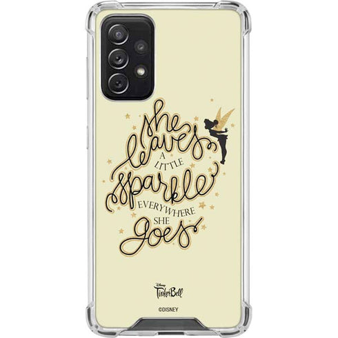 Disney Tinker Bell Leave A Little Sparkle Galaxy A72 5G Clear Case