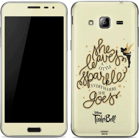 Disney Tinker Bell Leave A Little Sparkle Galaxy J3 Skin