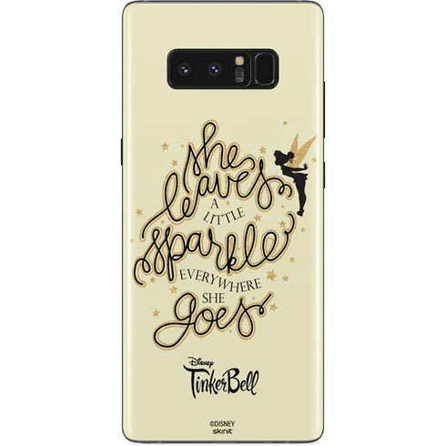 Disney Tinker Bell Leave A Little Sparkle Galaxy Note 8 Skin