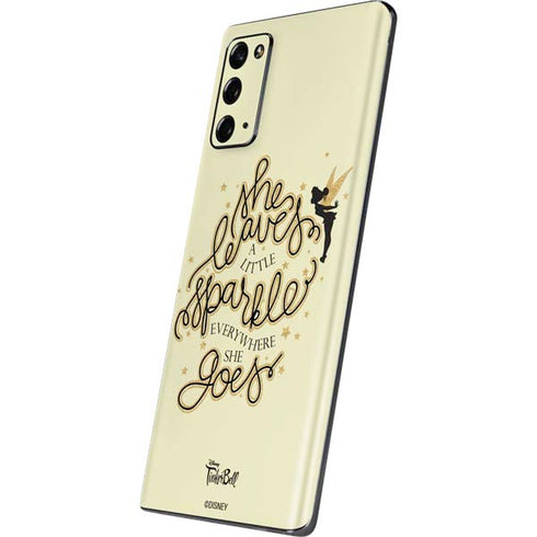 Disney Tinker Bell Leave A Little Sparkle Galaxy Note20 5G Skin