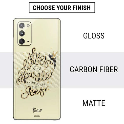 Disney Tinker Bell Leave A Little Sparkle Galaxy Note20 5G Skin