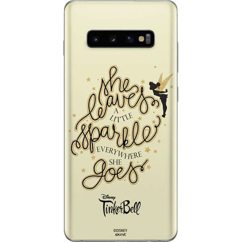 Disney Tinker Bell Leave A Little Sparkle Galaxy S10 Plus Skin