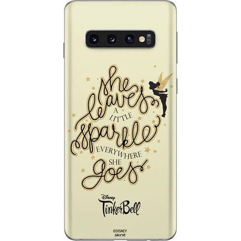 Disney Tinker Bell Leave A Little Sparkle Galaxy S10 Skin
