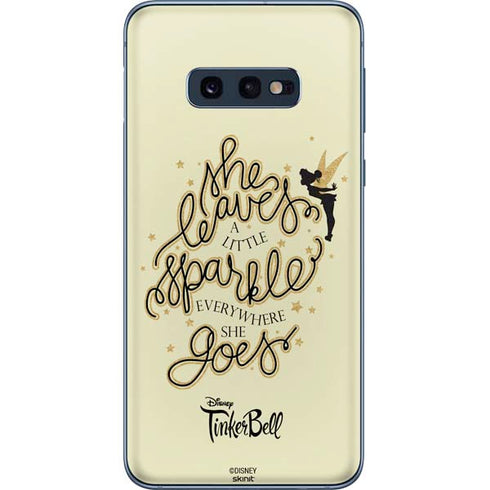Disney Tinker Bell Leave A Little Sparkle Galaxy S10e Skin
