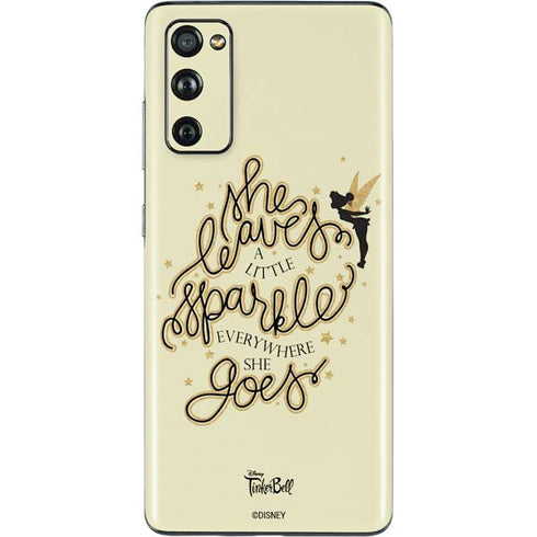 Disney Tinker Bell Leave A Little Sparkle Galaxy S20 Fan Edition Skin