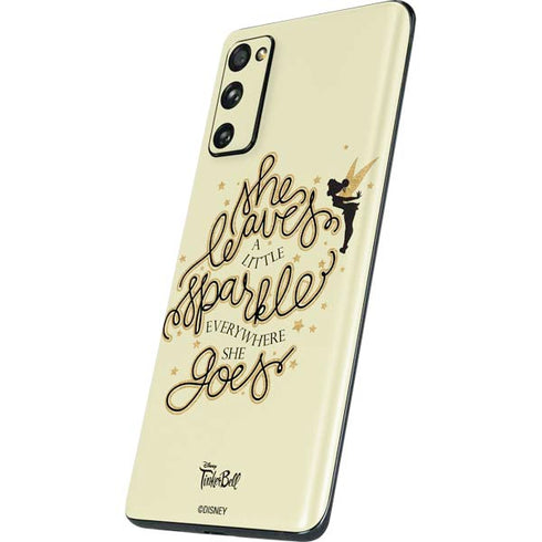 Disney Tinker Bell Leave A Little Sparkle Galaxy S20 Fan Edition Skin