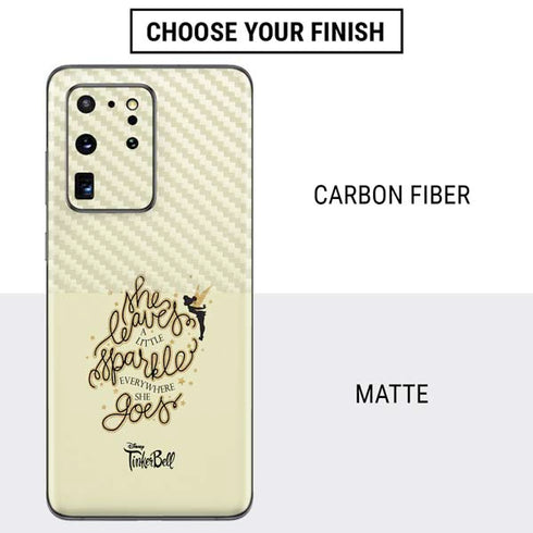 Disney Tinker Bell Leave A Little Sparkle Galaxy S20 Ultra 5G Skin