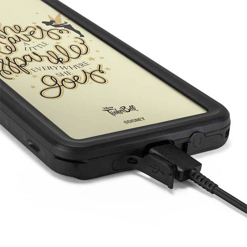 Disney Tinker Bell Leave A Little Sparkle Galaxy S20 Waterproof Case