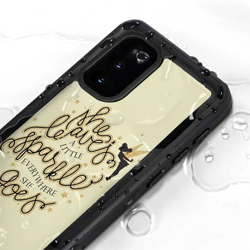 Disney Tinker Bell Leave A Little Sparkle Galaxy S20 Waterproof Case