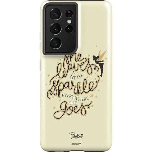 Disney Tinker Bell Leave A Little Sparkle Galaxy S21 Ultra 5G Pro Case