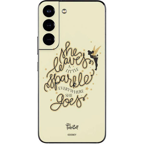 Disney Tinker Bell Leave A Little Sparkle Galaxy S22 Skin