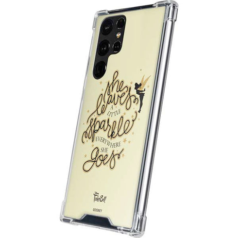 Disney Tinker Bell Leave A Little Sparkle Galaxy S22 Ultra Clear Case