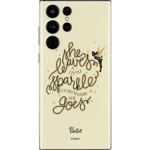 Disney Tinker Bell Leave A Little Sparkle Galaxy S22 Ultra Skin