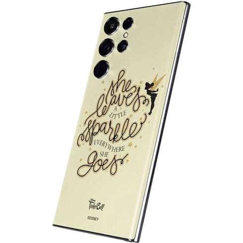 Disney Tinker Bell Leave A Little Sparkle Galaxy S22 Ultra Skin