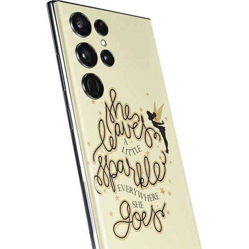 Disney Tinker Bell Leave A Little Sparkle Galaxy S22 Ultra Skin