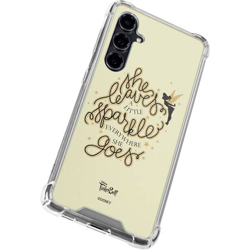 Disney Tinker Bell Leave A Little Sparkle Galaxy S23 FE Clear Case