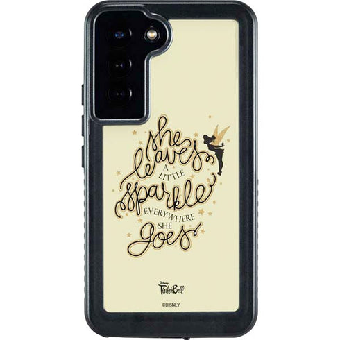 Disney Tinker Bell Leave A Little Sparkle Galaxy S23 Plus Waterproof Case