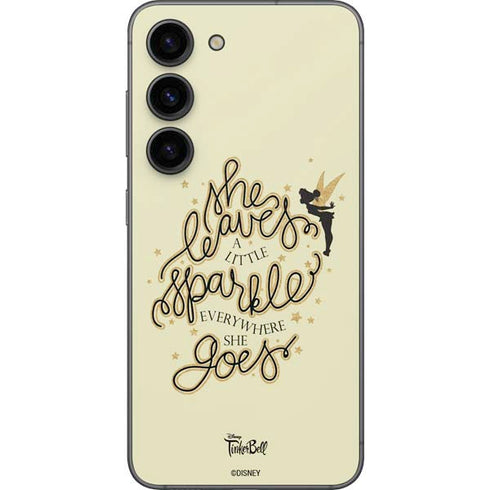 Disney Tinker Bell Leave A Little Sparkle Galaxy S23 Skin