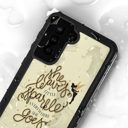 Disney Tinker Bell Leave A Little Sparkle Galaxy S23 Waterproof Case