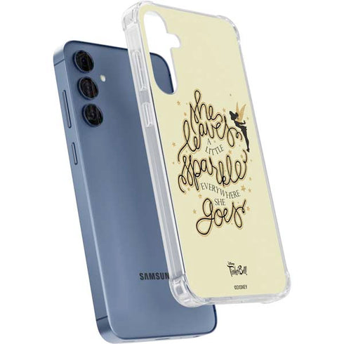 Disney Tinker Bell Leave A Little Sparkle Galaxy S24 Clear Case
