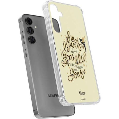 Disney Tinker Bell Leave A Little Sparkle Galaxy S24 Plus Clear Case