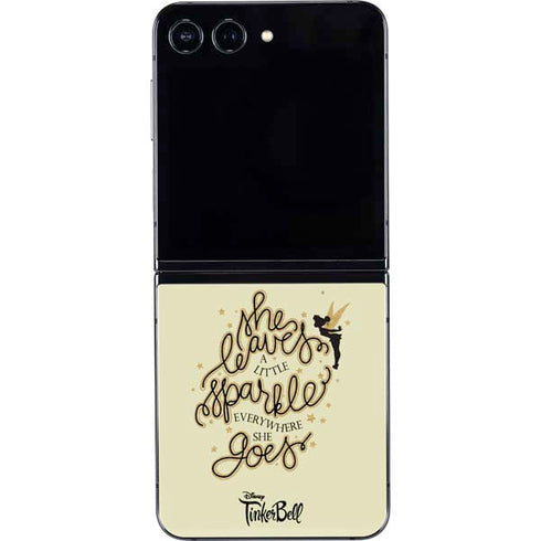 Disney Tinker Bell Leave A Little Sparkle Galaxy Z Flip5 5G Skin