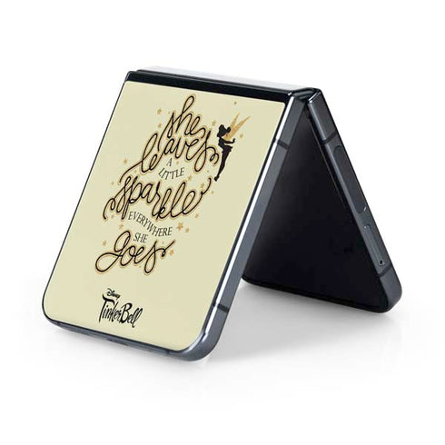 Disney Tinker Bell Leave A Little Sparkle Galaxy Z Flip5 5G Skin