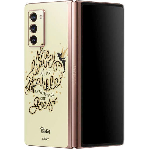 Disney Tinker Bell Leave A Little Sparkle Galaxy Z Fold2 5G Skin