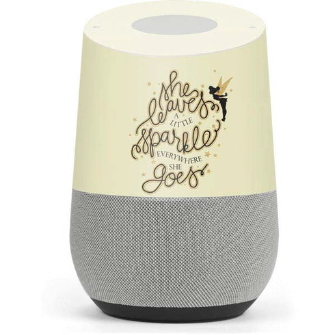 Disney Tinker Bell Leave A Little Sparkle Google Home Skin
