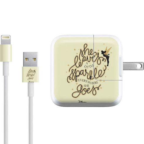 Disney Tinker Bell Leave A Little Sparkle iPad Charger (10W USB) Skin