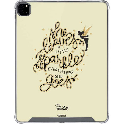 Disney Tinker Bell Leave A Little Sparkle iPad Pro 12.9in (2020) Clear Case