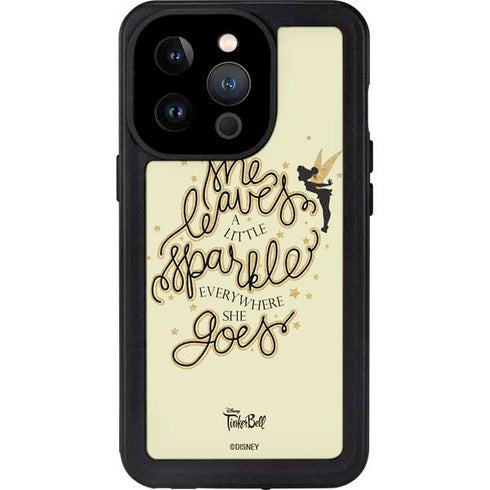 Disney Tinker Bell Leave A Little Sparkle iPhone 14 Pro Waterproof Case