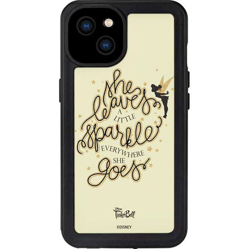 Disney Tinker Bell Leave A Little Sparkle iPhone 15 Plus Waterproof Case
