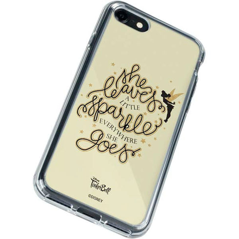 Disney Tinker Bell Leave A Little Sparkle iPhone SE (2nd & 3rd Gen) Clear Case