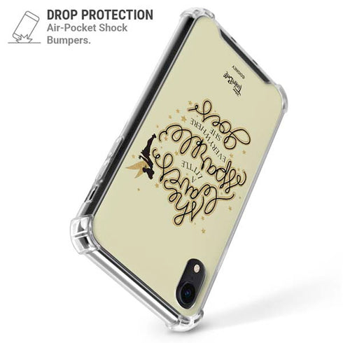 Disney Tinker Bell Leave A Little Sparkle iPhone XR Clear Case