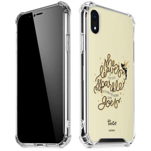 Disney Tinker Bell Leave A Little Sparkle iPhone XR Clear Case