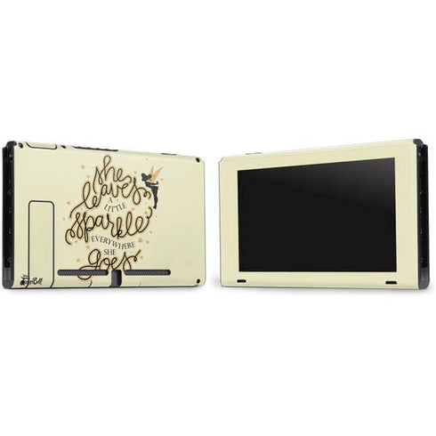 Disney Tinker Bell Leave A Little Sparkle Nintendo Switch Bundle Skin